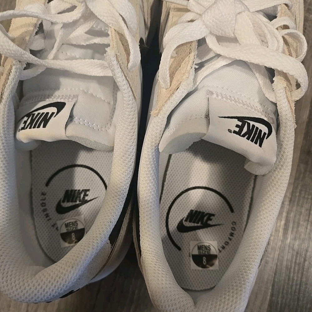 Nike Waffle NAV White/black Unisex  Men 8/womens 9.5 New - Picture 7 of 11